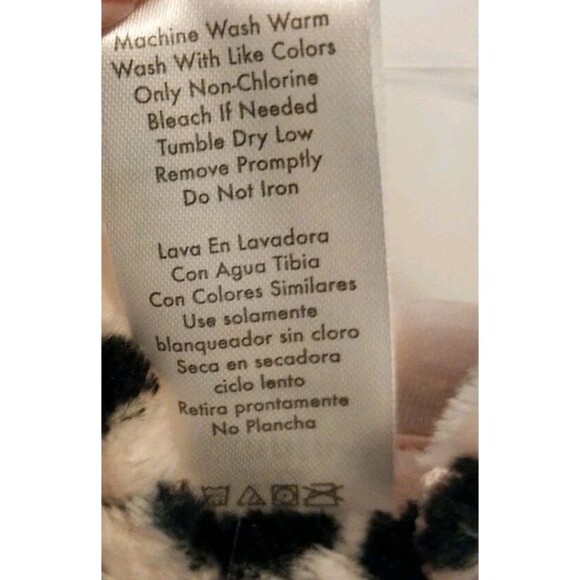 Little Beginnings Baby Girl SnowSuit 6-9M Animal Print Lightweight Soft Fleece - Picture 7 of 8